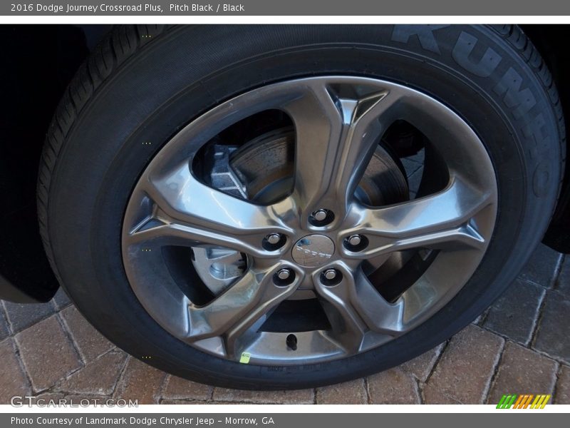 Pitch Black / Black 2016 Dodge Journey Crossroad Plus