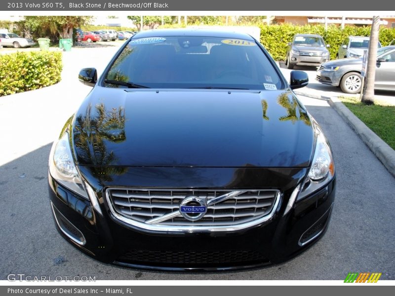 Black Stone / Beechwood/Off Black 2013 Volvo S60 T5