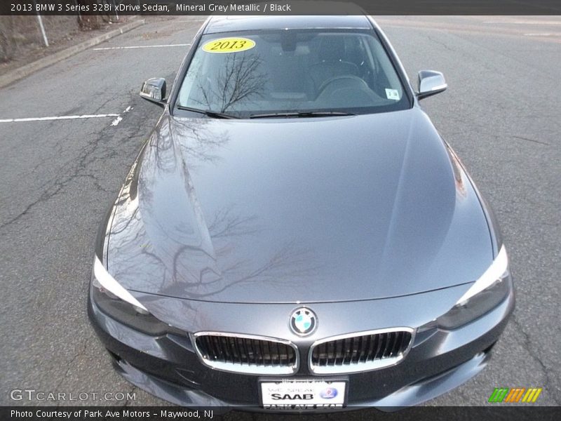 Mineral Grey Metallic / Black 2013 BMW 3 Series 328i xDrive Sedan