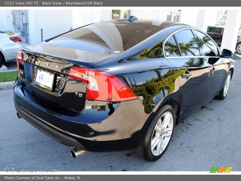 Black Stone / Beechwood/Off Black 2013 Volvo S60 T5
