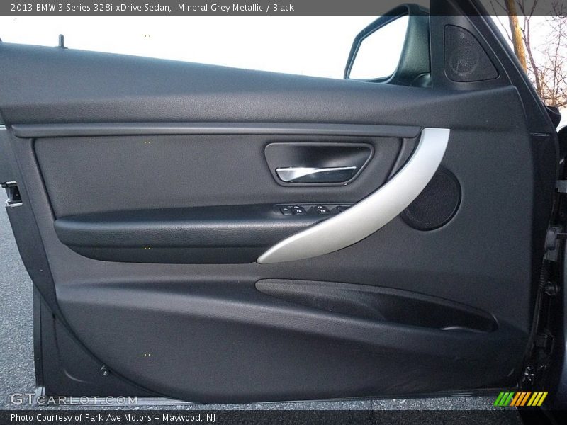 Mineral Grey Metallic / Black 2013 BMW 3 Series 328i xDrive Sedan
