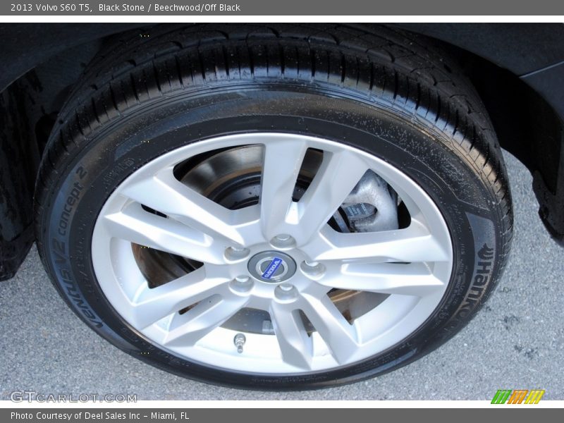 Black Stone / Beechwood/Off Black 2013 Volvo S60 T5