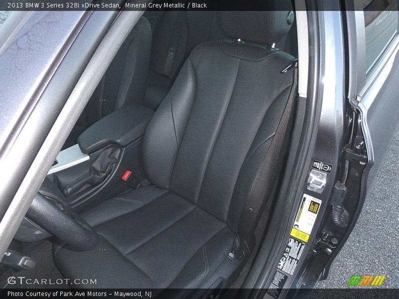 Mineral Grey Metallic / Black 2013 BMW 3 Series 328i xDrive Sedan
