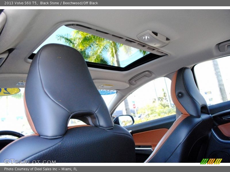 Black Stone / Beechwood/Off Black 2013 Volvo S60 T5
