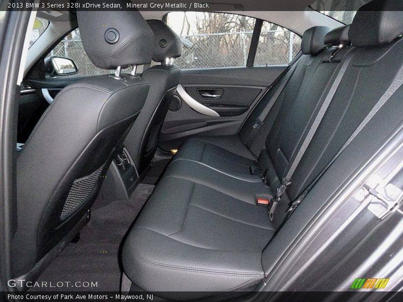 Mineral Grey Metallic / Black 2013 BMW 3 Series 328i xDrive Sedan
