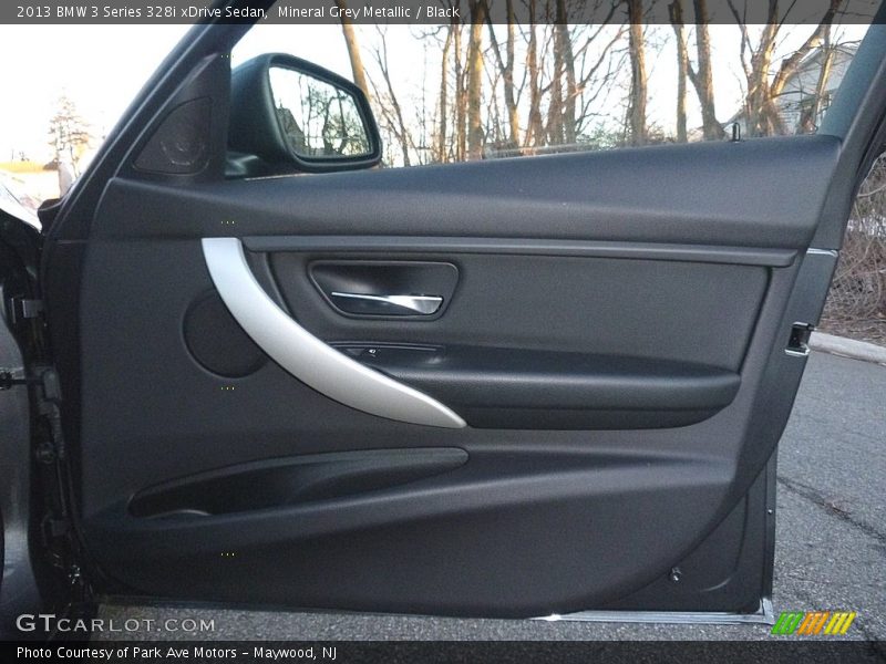 Mineral Grey Metallic / Black 2013 BMW 3 Series 328i xDrive Sedan
