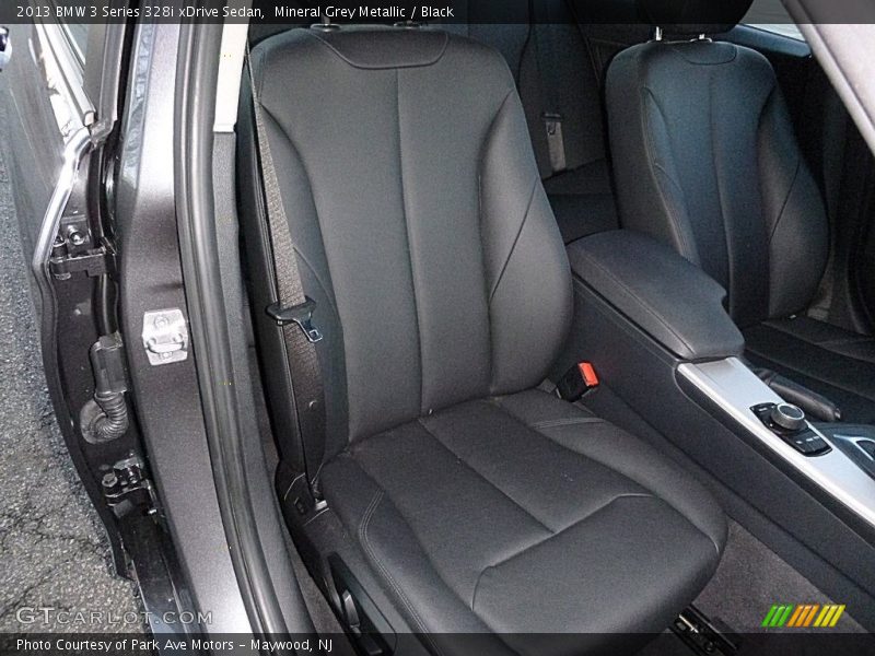 Mineral Grey Metallic / Black 2013 BMW 3 Series 328i xDrive Sedan