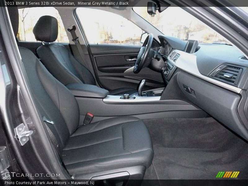 Mineral Grey Metallic / Black 2013 BMW 3 Series 328i xDrive Sedan