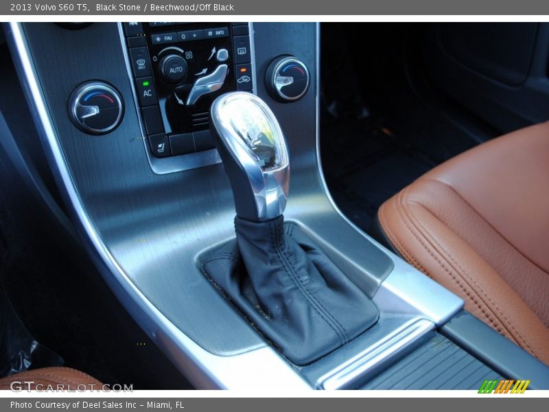 Black Stone / Beechwood/Off Black 2013 Volvo S60 T5