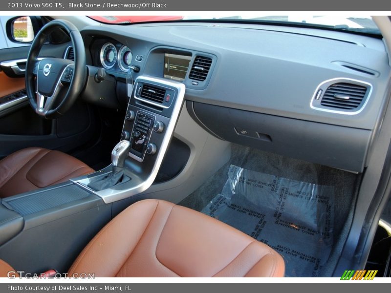 Black Stone / Beechwood/Off Black 2013 Volvo S60 T5