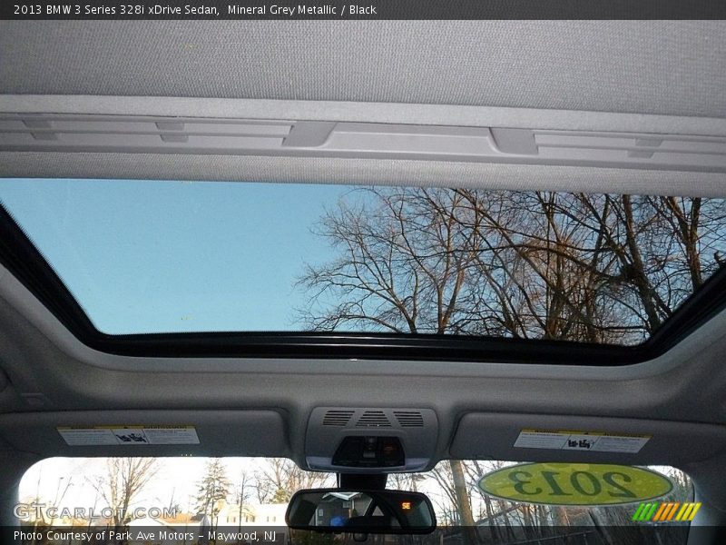 Mineral Grey Metallic / Black 2013 BMW 3 Series 328i xDrive Sedan