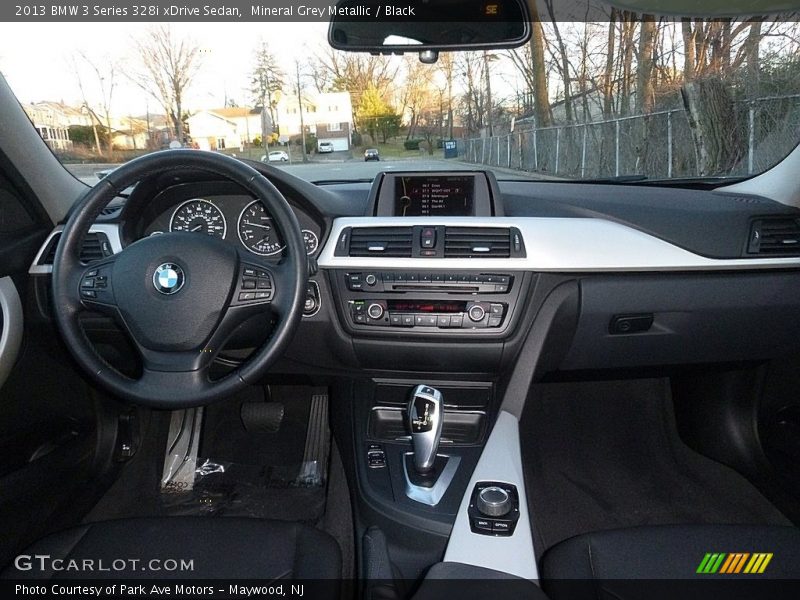 Mineral Grey Metallic / Black 2013 BMW 3 Series 328i xDrive Sedan