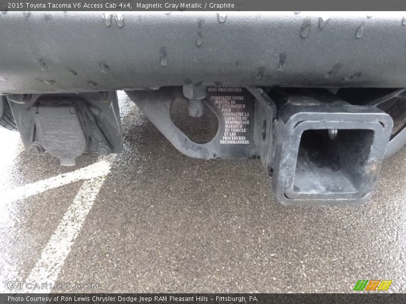 Magnetic Gray Metallic / Graphite 2015 Toyota Tacoma V6 Access Cab 4x4