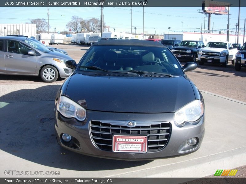 Magnesium Pearl / Dark Slate Gray 2005 Chrysler Sebring Touring Convertible