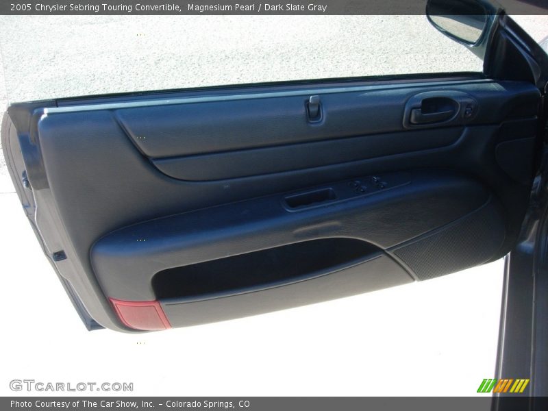 Magnesium Pearl / Dark Slate Gray 2005 Chrysler Sebring Touring Convertible