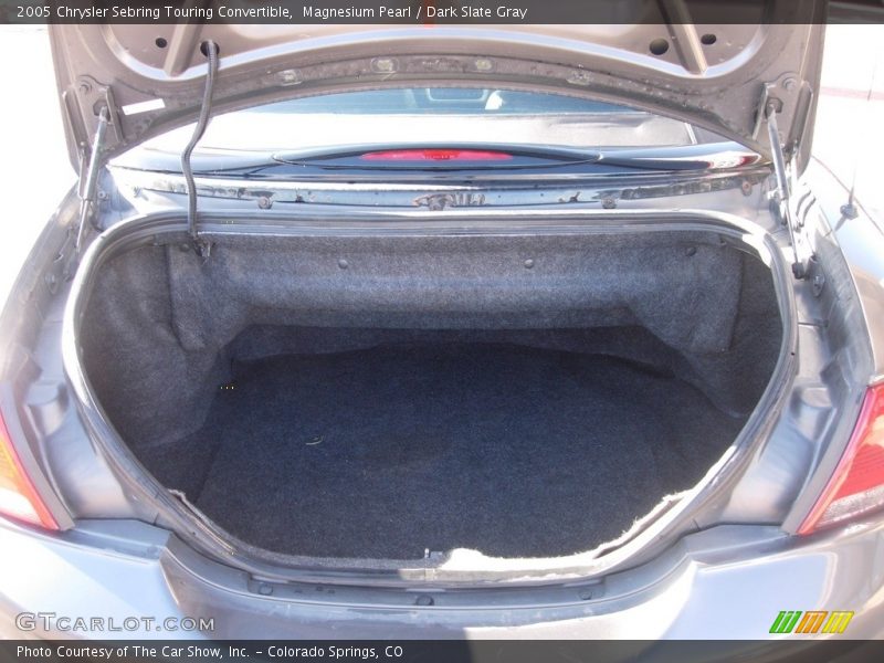 Magnesium Pearl / Dark Slate Gray 2005 Chrysler Sebring Touring Convertible