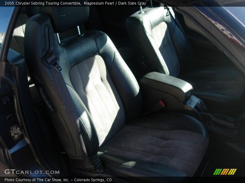 Magnesium Pearl / Dark Slate Gray 2005 Chrysler Sebring Touring Convertible