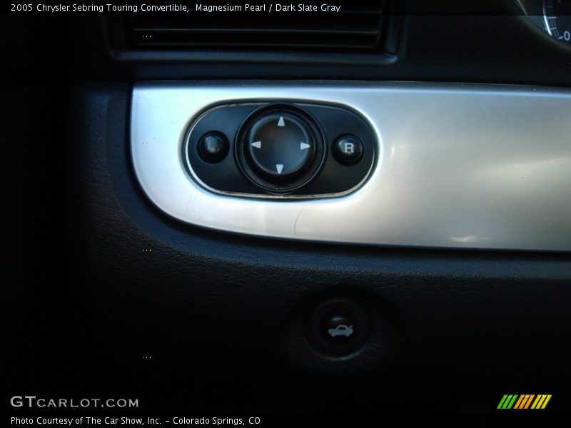 Magnesium Pearl / Dark Slate Gray 2005 Chrysler Sebring Touring Convertible