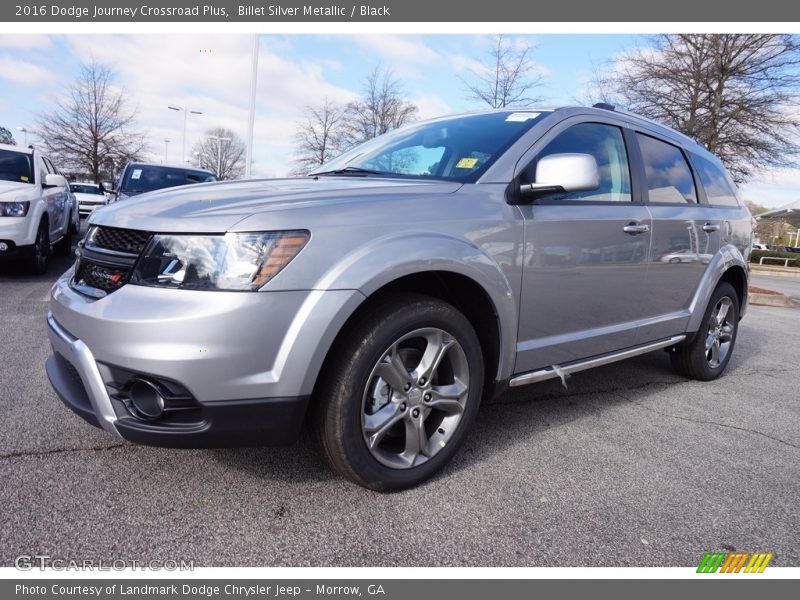 Billet Silver Metallic / Black 2016 Dodge Journey Crossroad Plus