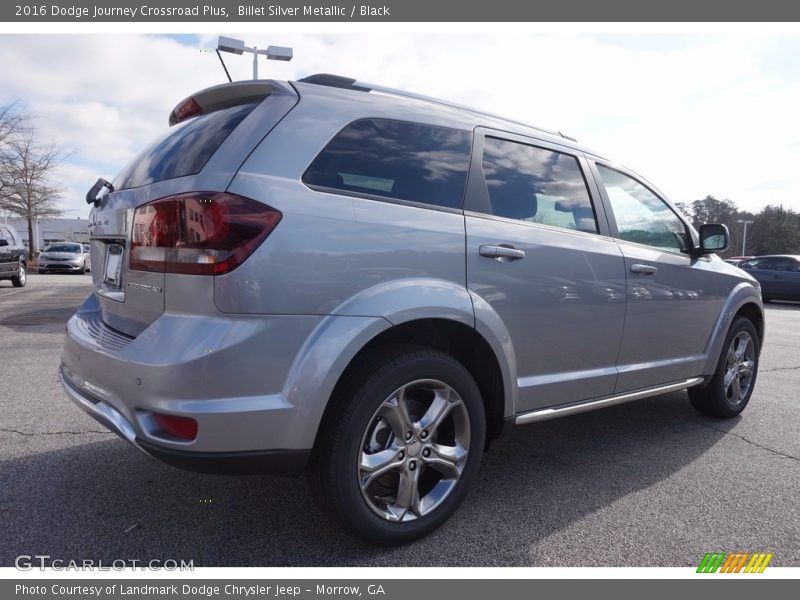 Billet Silver Metallic / Black 2016 Dodge Journey Crossroad Plus