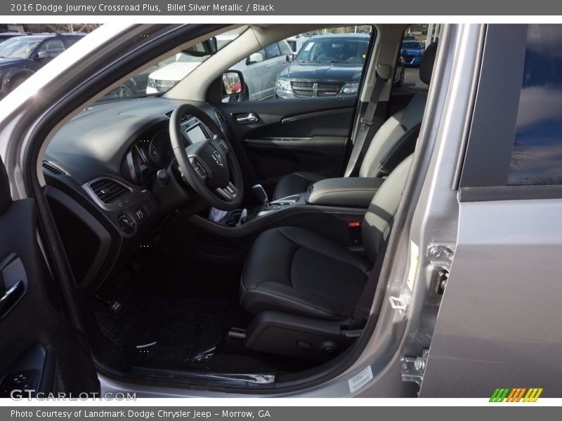 Billet Silver Metallic / Black 2016 Dodge Journey Crossroad Plus