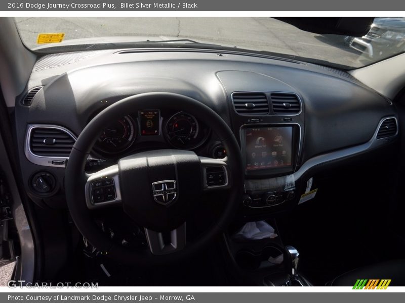 Billet Silver Metallic / Black 2016 Dodge Journey Crossroad Plus