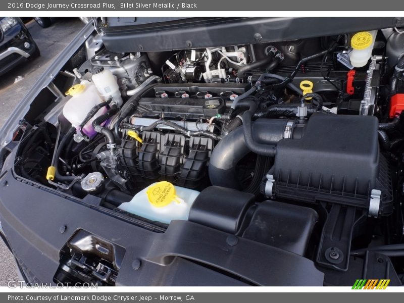 Billet Silver Metallic / Black 2016 Dodge Journey Crossroad Plus