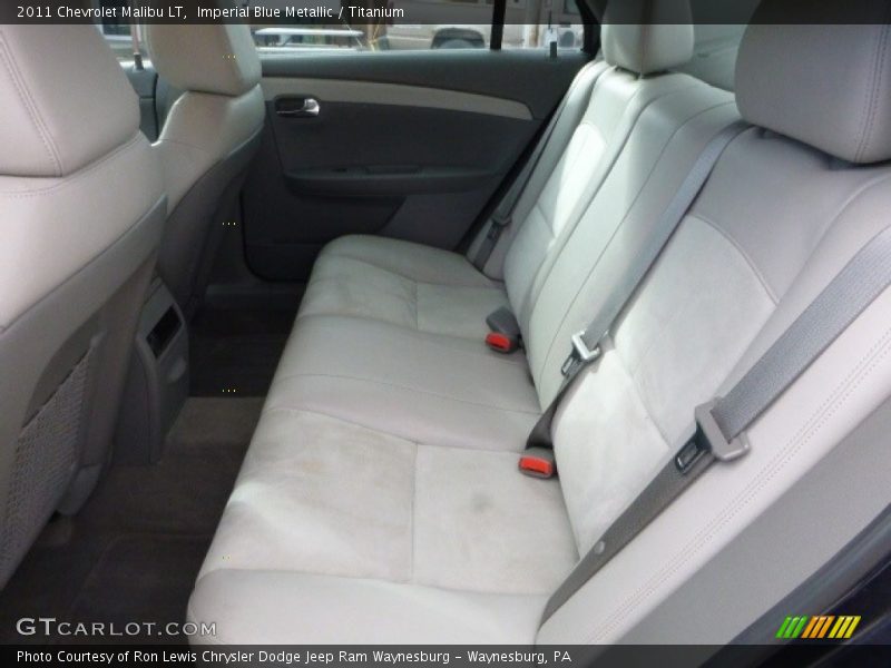 Imperial Blue Metallic / Titanium 2011 Chevrolet Malibu LT