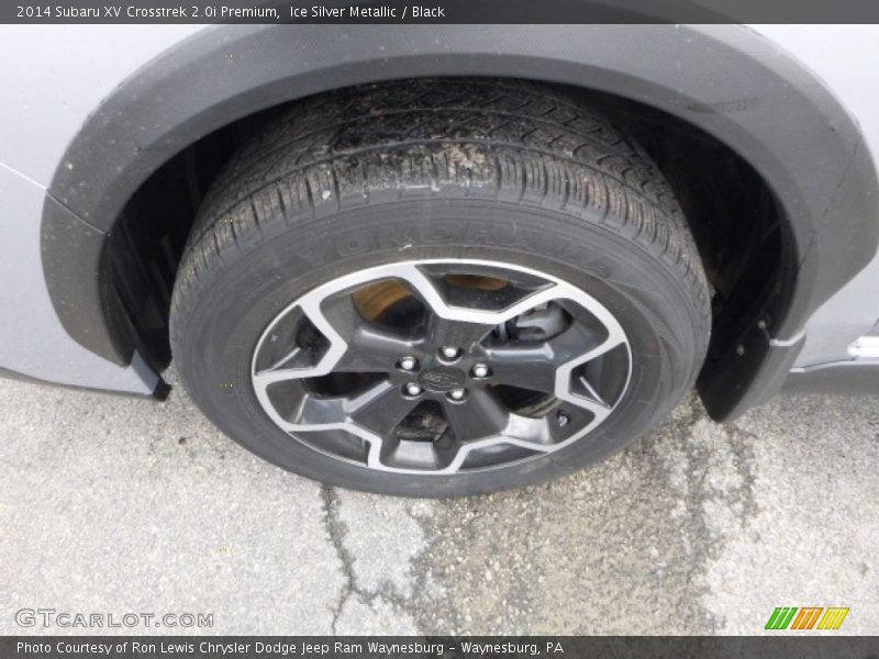 Ice Silver Metallic / Black 2014 Subaru XV Crosstrek 2.0i Premium