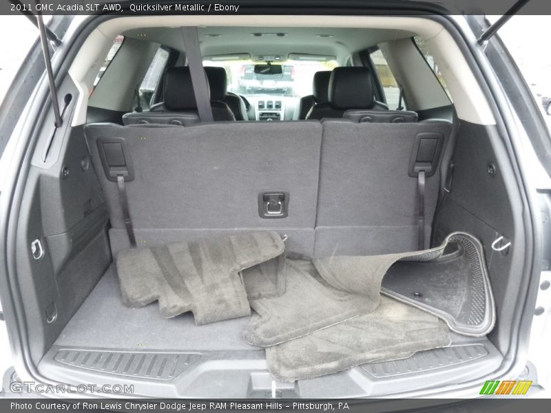Quicksilver Metallic / Ebony 2011 GMC Acadia SLT AWD