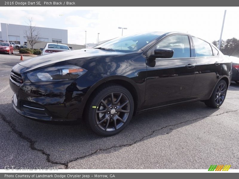 Pitch Black / Black 2016 Dodge Dart SE