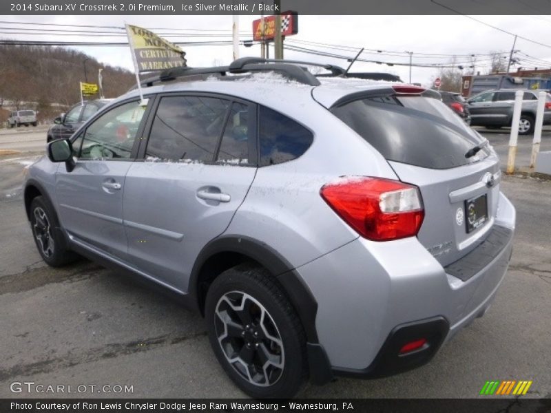 Ice Silver Metallic / Black 2014 Subaru XV Crosstrek 2.0i Premium