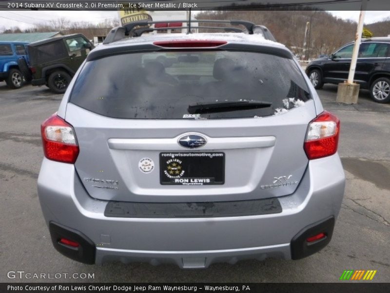 Ice Silver Metallic / Black 2014 Subaru XV Crosstrek 2.0i Premium