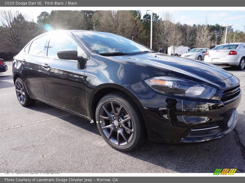 Pitch Black / Black 2016 Dodge Dart SE