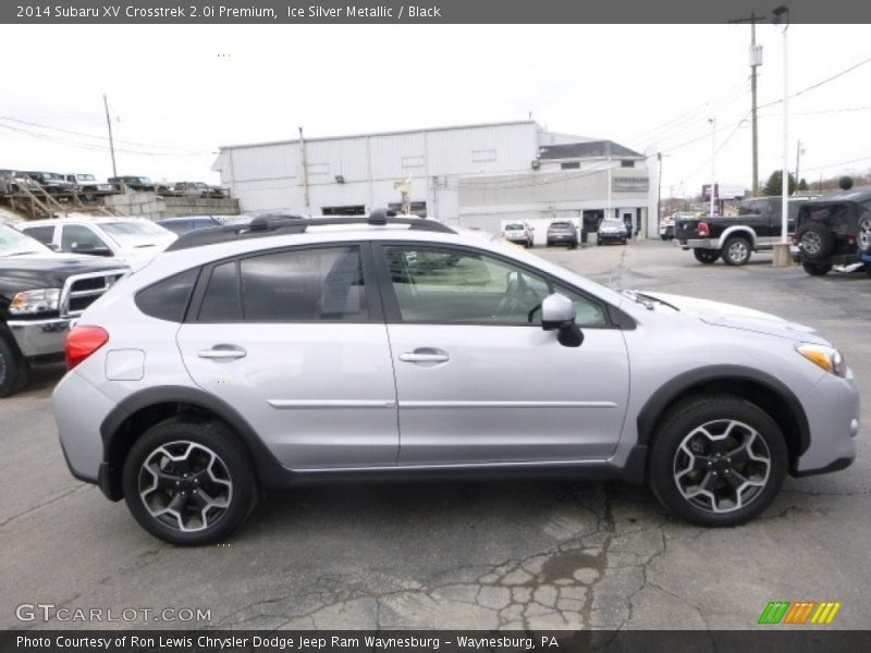 Ice Silver Metallic / Black 2014 Subaru XV Crosstrek 2.0i Premium