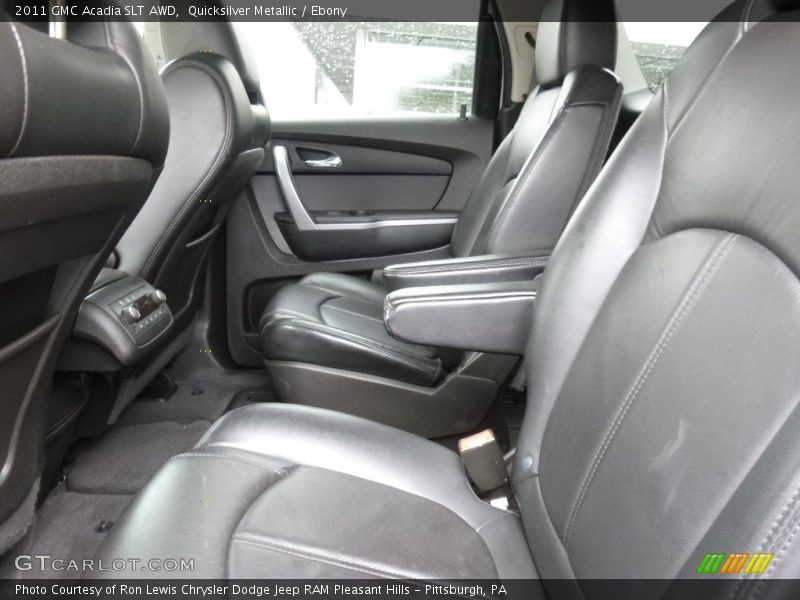 Quicksilver Metallic / Ebony 2011 GMC Acadia SLT AWD
