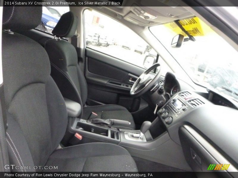 Ice Silver Metallic / Black 2014 Subaru XV Crosstrek 2.0i Premium