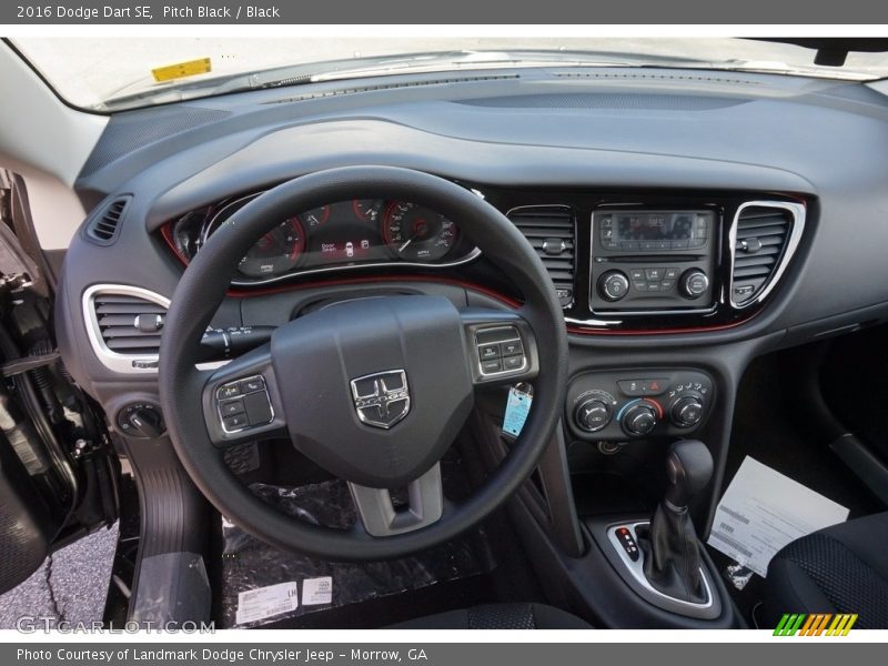 Pitch Black / Black 2016 Dodge Dart SE