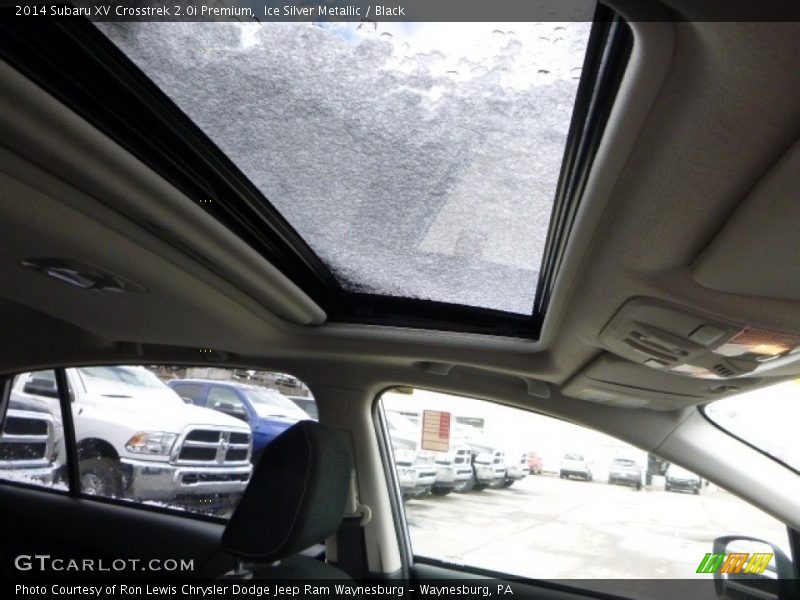 Ice Silver Metallic / Black 2014 Subaru XV Crosstrek 2.0i Premium