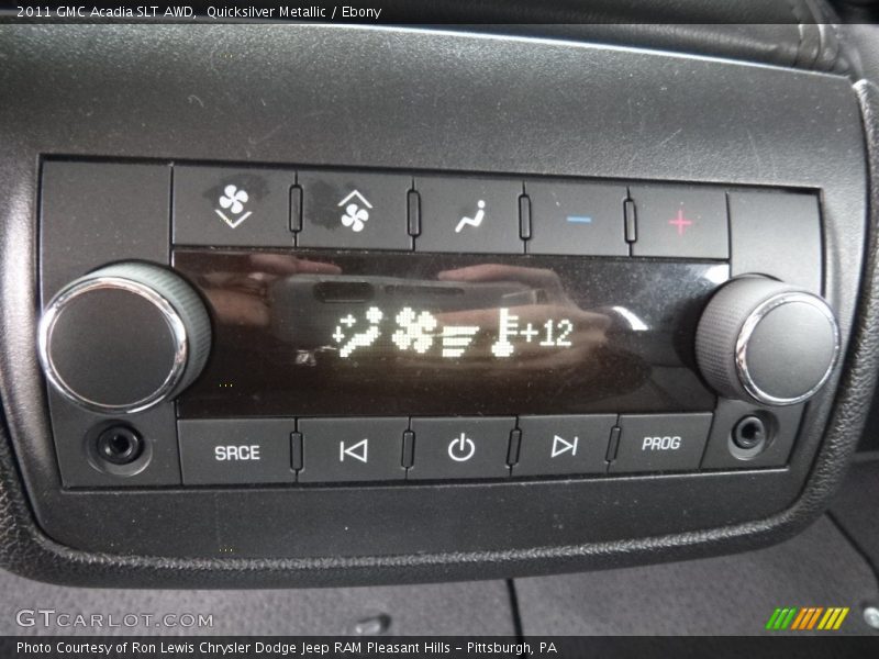 Quicksilver Metallic / Ebony 2011 GMC Acadia SLT AWD