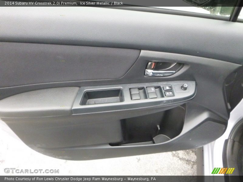 Ice Silver Metallic / Black 2014 Subaru XV Crosstrek 2.0i Premium