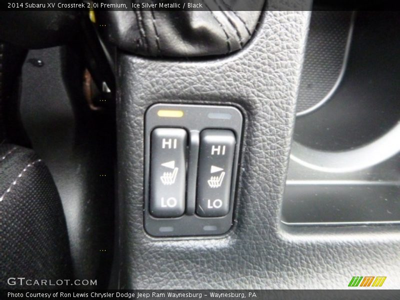 Ice Silver Metallic / Black 2014 Subaru XV Crosstrek 2.0i Premium