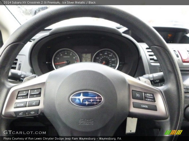 Ice Silver Metallic / Black 2014 Subaru XV Crosstrek 2.0i Premium