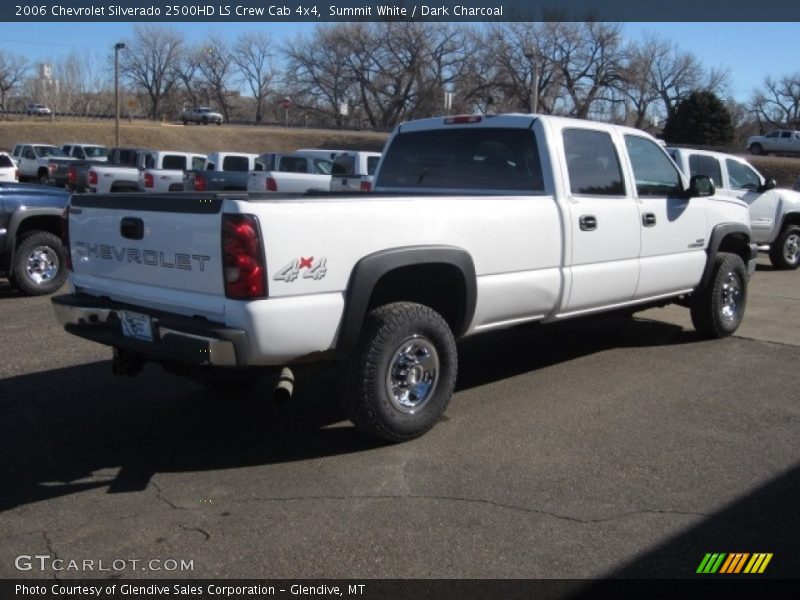Summit White / Dark Charcoal 2006 Chevrolet Silverado 2500HD LS Crew Cab 4x4