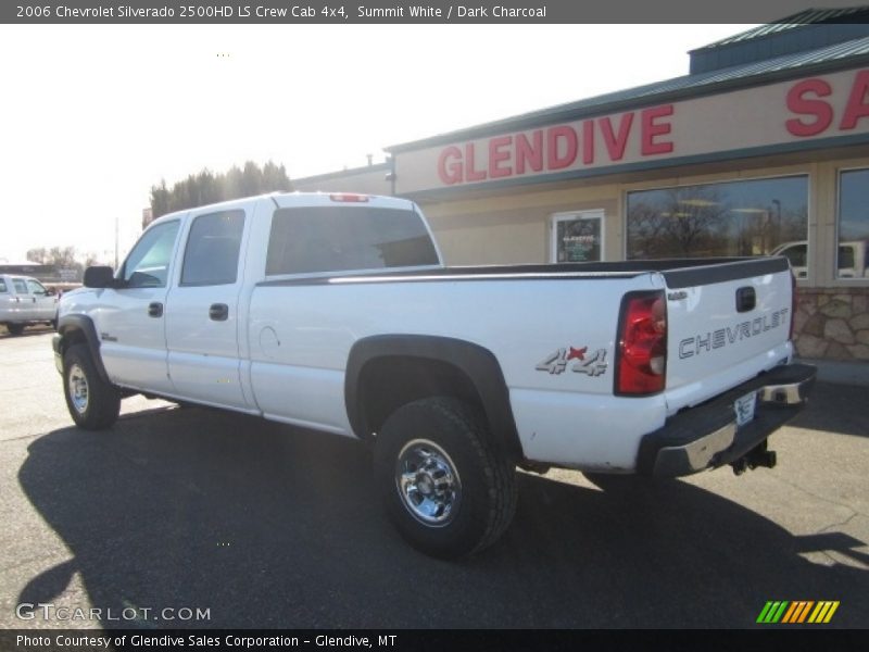 Summit White / Dark Charcoal 2006 Chevrolet Silverado 2500HD LS Crew Cab 4x4