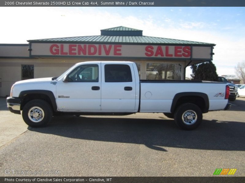 Summit White / Dark Charcoal 2006 Chevrolet Silverado 2500HD LS Crew Cab 4x4