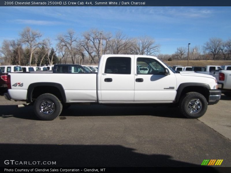 Summit White / Dark Charcoal 2006 Chevrolet Silverado 2500HD LS Crew Cab 4x4