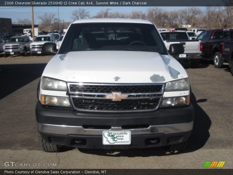 Summit White / Dark Charcoal 2006 Chevrolet Silverado 2500HD LS Crew Cab 4x4