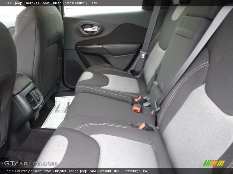 Billet Silver Metallic / Black 2016 Jeep Cherokee Sport