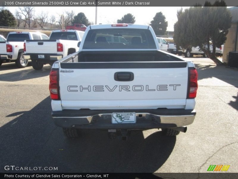 Summit White / Dark Charcoal 2006 Chevrolet Silverado 2500HD LS Crew Cab 4x4